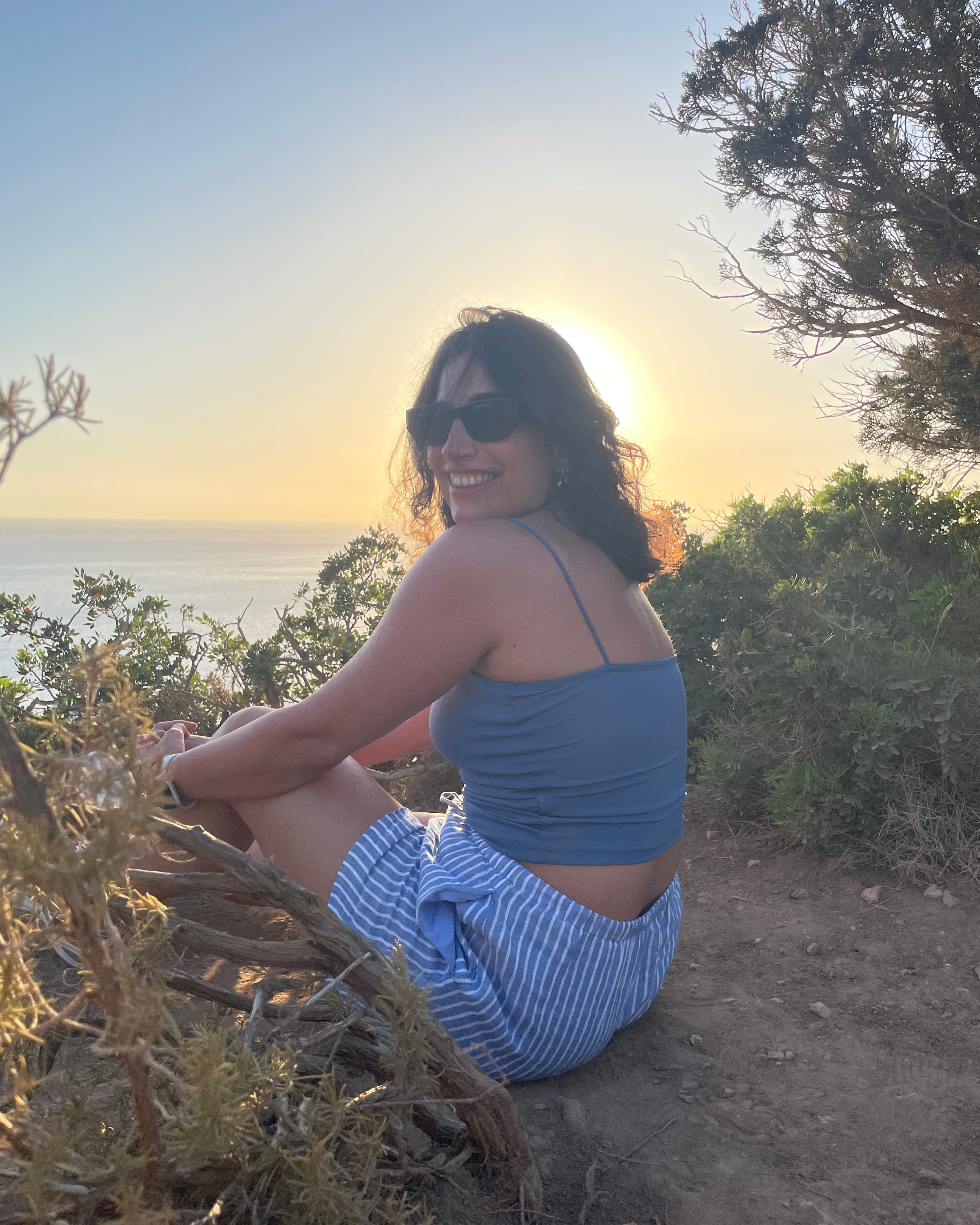 Denise preparing for a spiritual astrology session with meditation and ritual practices